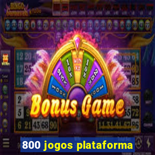 800 jogos plataforma